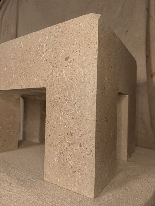 PORTLAND LIMESTONE EPONA TABLE
