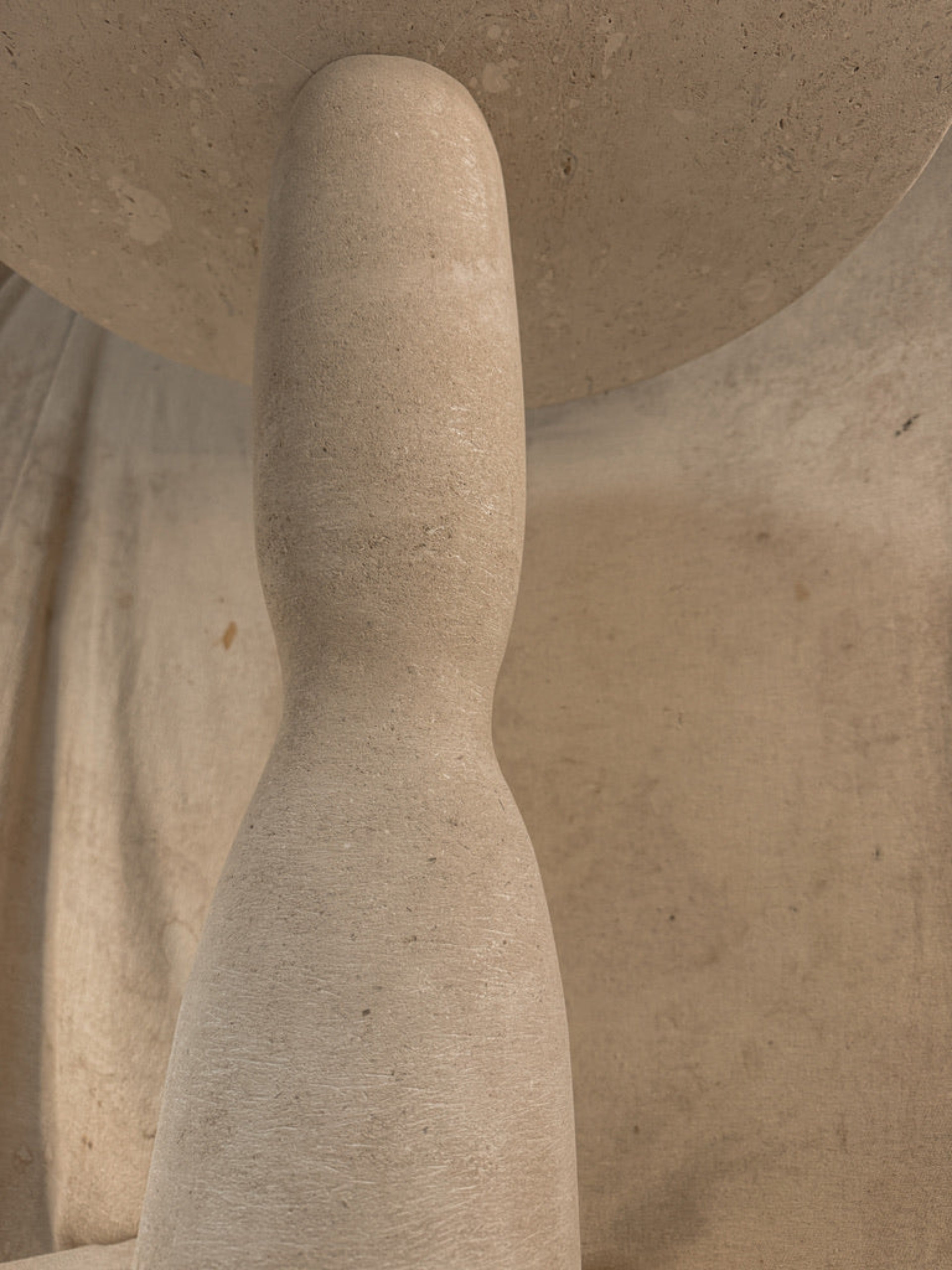 PORTLAND LIMESTONE AARVOLD TABLE